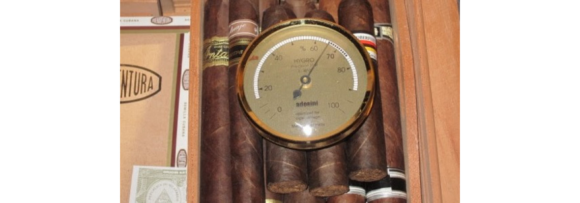 Fontos a megfelelő hőmérséklet és páratartalom a szivar tárolásakor