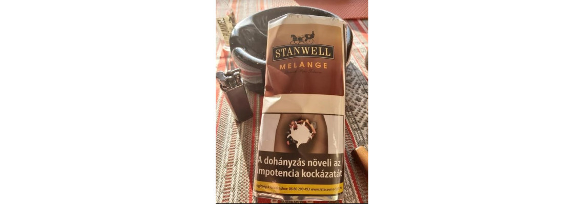 Pipadohány elemzés: Stanwell melange