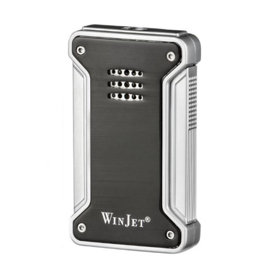 WinJet szivaros ajándék szett 3 részes – jet öngyújtó, dupla pengés szivarvágó, hamutartó