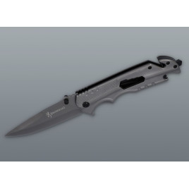 Többfunkciós mentőkés üvegtörővel és sörnyitóval – 23 cm