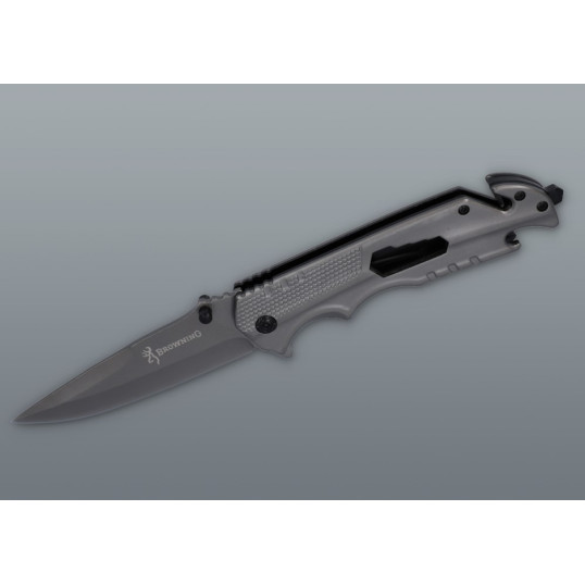 Többfunkciós mentőkés üvegtörővel és sörnyitóval – 23 cm