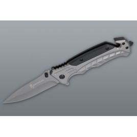 Többfunkciós mentőkés üvegtörővel és zsinórvágóval – 21,4 cm