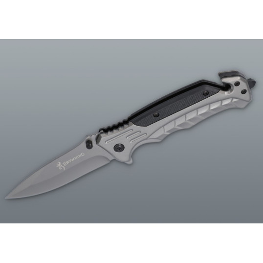 Többfunkciós mentőkés üvegtörővel és zsinórvágóval – 21,4 cm