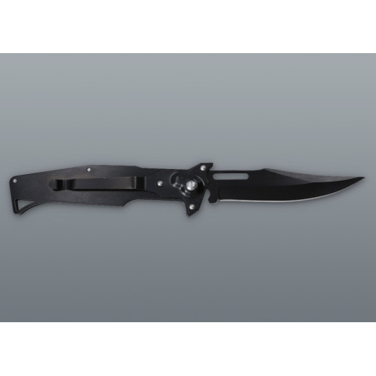 Fekete rugós zsebkés – 24 cm