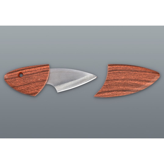 Kis kés tokban – kompakt kés 10,5 cm, 4,5 cm penge