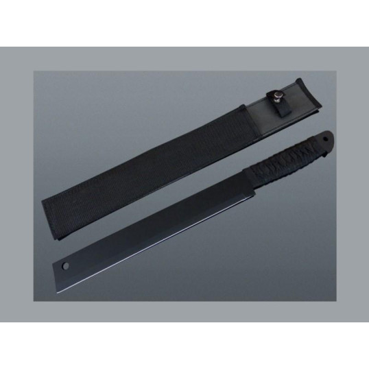 Fekete színű macséta - Szövettokkal