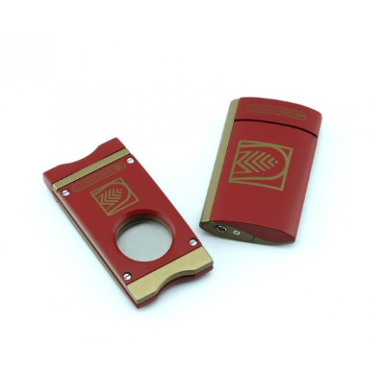 La Casa Del Habano szivaröngyújtó és szivarvágó - szivar szett