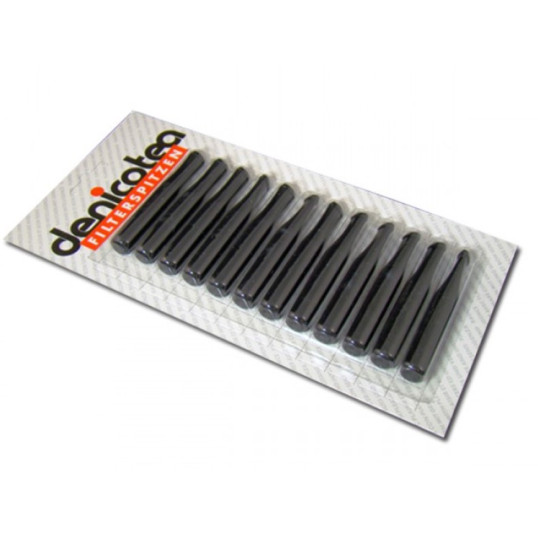 Cigaretta szipka Denicotea Standard, fekete - 89mm
