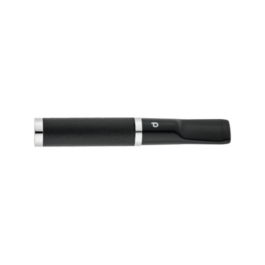 Denicotea cigaretta szipka fekete bőr borítással, slim adapterrel – 69 mm - Denicotea szipka