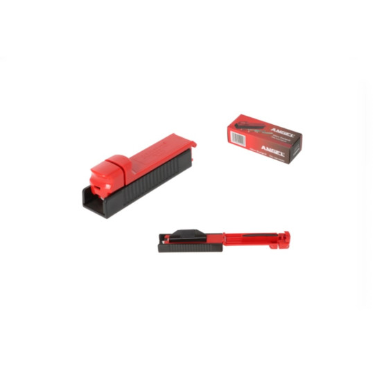 Angel Cigarette Maker 1 töltőcsöves cigarettatöltő - manuális - piros