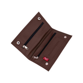 Angelo dohánytárca barna színű bőrből-barna