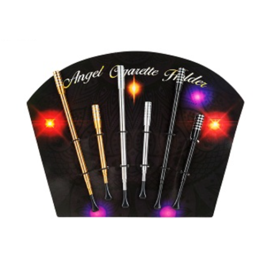 Automata cigaretta szipka arany, ezüst és fekete színű - kínáló tálca