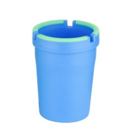 Műanyag autós hamutartó - Kék