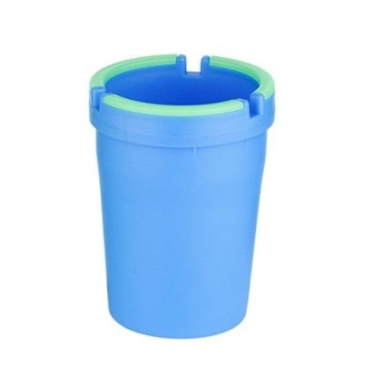 Műanyag autós hamutartó - Kék