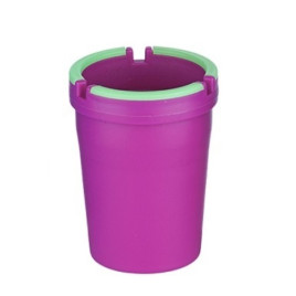 Műanyag autós hamutartó - Lila