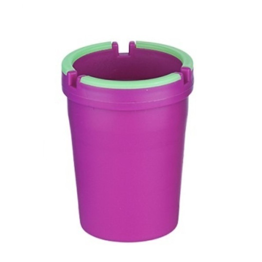 Műanyag autós hamutartó - Lila