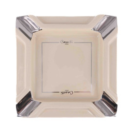 Nagy méretű Casetti szivarhamutál 4 szivar részére - bézs