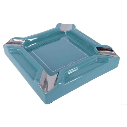 Nagy méretű Casetti szivarhamutál 4 szivar részére - zöld