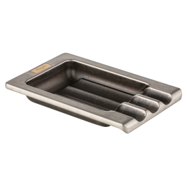 Angelo antikolt fém asztali szivar hamutartó