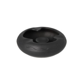 Szivar hamutál 3 szivar - fekete agyagból - Angelo