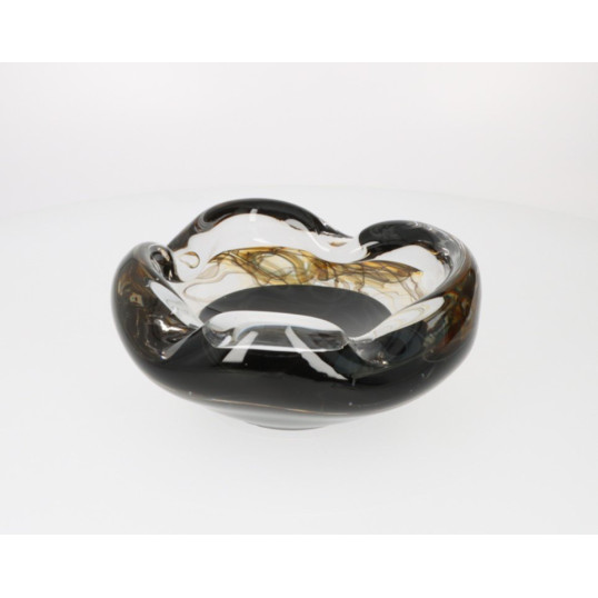 Angelo "Uwe Edelrauch" üveg szivar hamutartó – 4 szivarbölcsővel