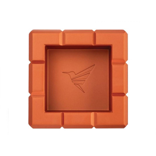 Colibri Heritage Cube Charcoal szivar hamutartó - Narancssárga színű