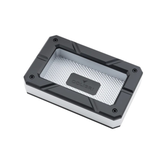 Colibri Rally szivar hamutartó - fekete, ezüst színű