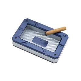 Colibri Rally szivar hamutartó - kék, ezüst színű