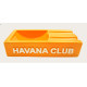 Havana Club Secundo Yellow kerámia szivarhamuzó 2 szivar részére