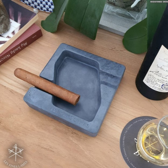 MONAD - Beton hamutartó - Antracit - Les Fines Lames - Két szál szivar részére