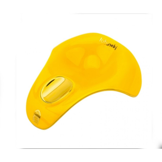 Lubinski kerámia szivar hamutál 1 szál szivar részére - sárga