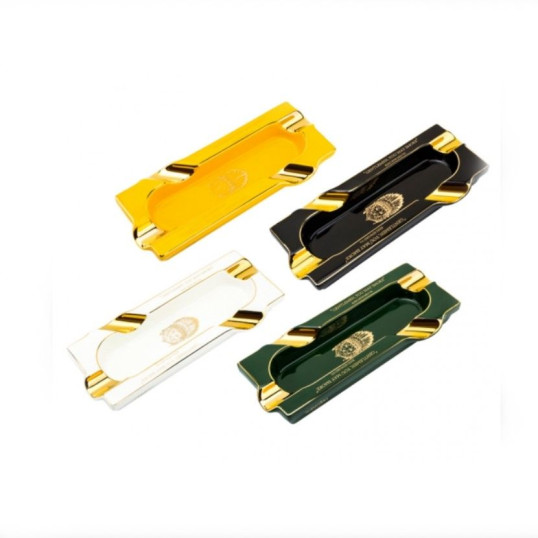 Lubinski kerámia szivar hamutál 4 szál szivar részére - Fehér