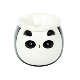  Windascher Animal panda hamutartó – szélálló kerámia, fekete-fehér, fedeles