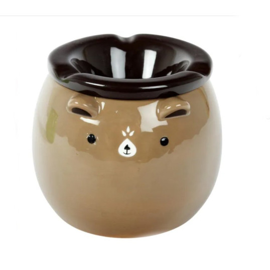 Windashtr Animal – Maci kerámia hamutartó (barna)