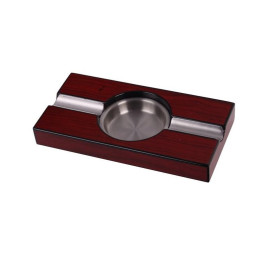 Mahagóni színű Padonio szivar hamutál 2 szál szivar számára