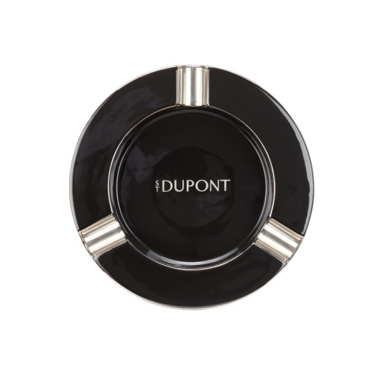 S.T. Dupont XL szivar hamutartó - fekete, ezüst színű