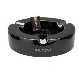 S.T. Dupont XL szivar hamutartó - fekete, ezüst színű