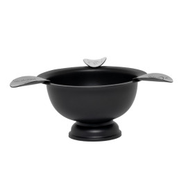 Eredeti Stinky Cigar nemesacél szivar hamutál 3 szivar számára - Fekete színű