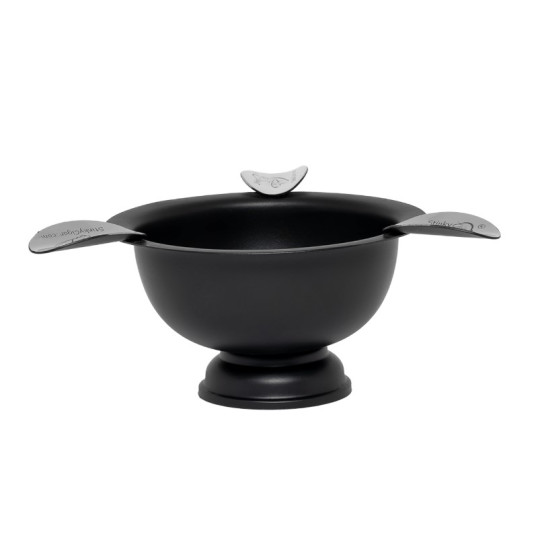 Eredeti Stinky Cigar nemesacél szivar hamutál 3 szivar számára - Fekete színű