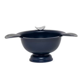 Eredeti Stinky Cigar nemesacél szivar hamutál 3 szivar számára - Sötétkék színű