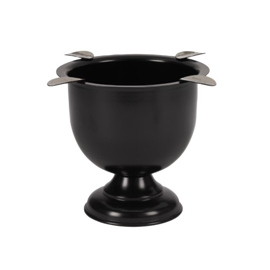 Eredeti Stinky Cigar nemesacél szivar hamutál 4 szivar számára - Fekete színű