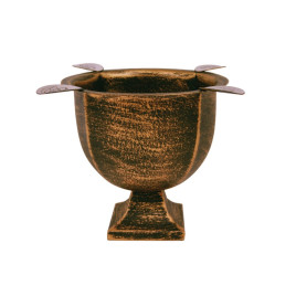 Eredeti Stinky Cigar nemesacél szivar hamutál 4 szivar számára - kopott arany hatású