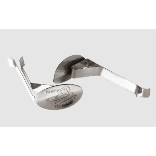 Stinky Cigar króm színű hordozható szivartartó bölcső