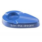 Xikar kerámia szivar hamutál Livin the Dream 4 szivar - kék