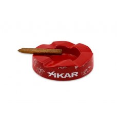 Xikar Wave mintás kerámia szivar hamutartó 6 szivar - piros