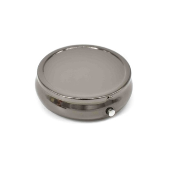 Angelo zsebhamutál, nemesacél - kör alakú - sötétszürke