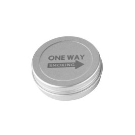 Kör alakú zsebhamutál, csikkölővel - one way smoking felirattal