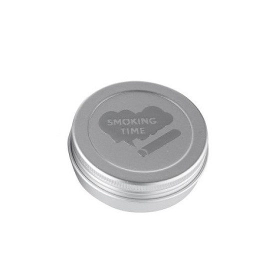 Kör alakú zsebhamutál, csikkölővel - smoking time felirattal