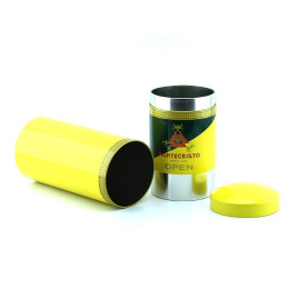 Montecristo alumínium szivar tároló doboz - henger alakú