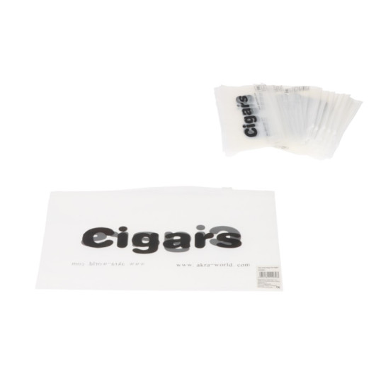 Cigars frissen tartó szivar tároló tasak 4-5 szál szivar részére - 25 x 16 cm